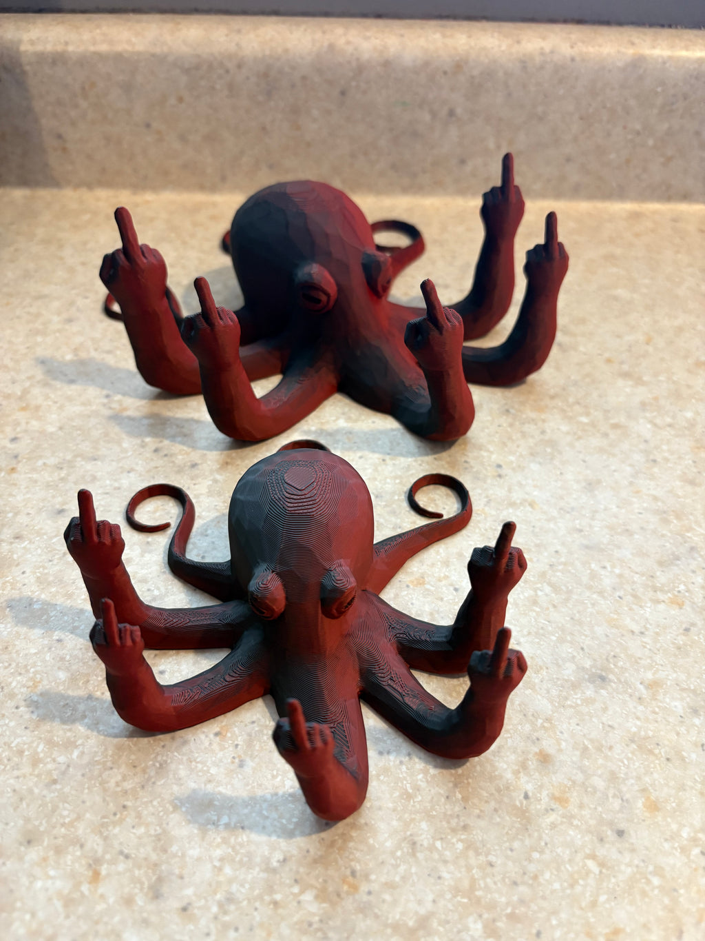 3D Printed Flipping Kraken
