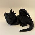 3D Printed Sleeping Bookshelf Dragon