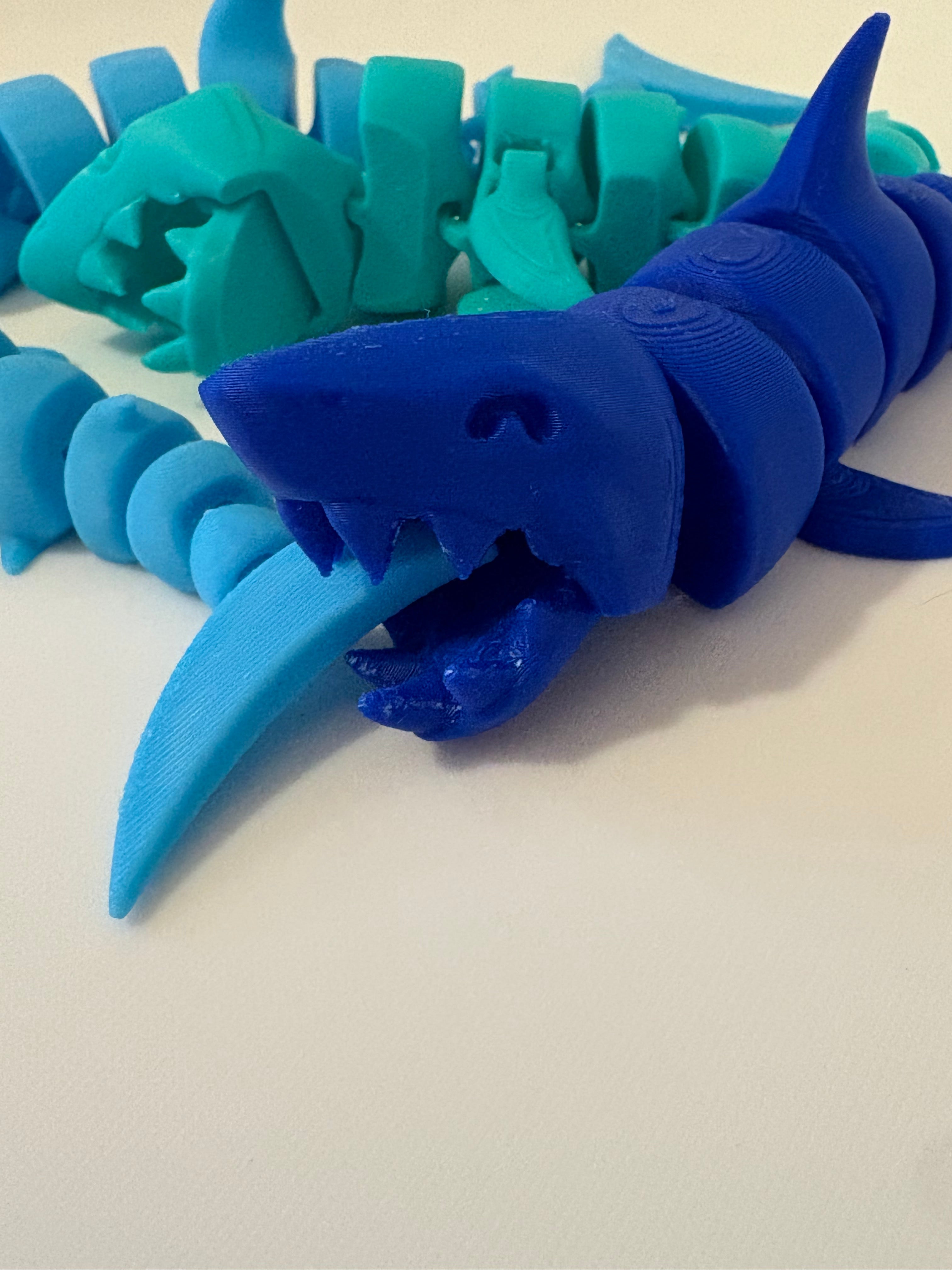 Articulated 3D Printed Shark