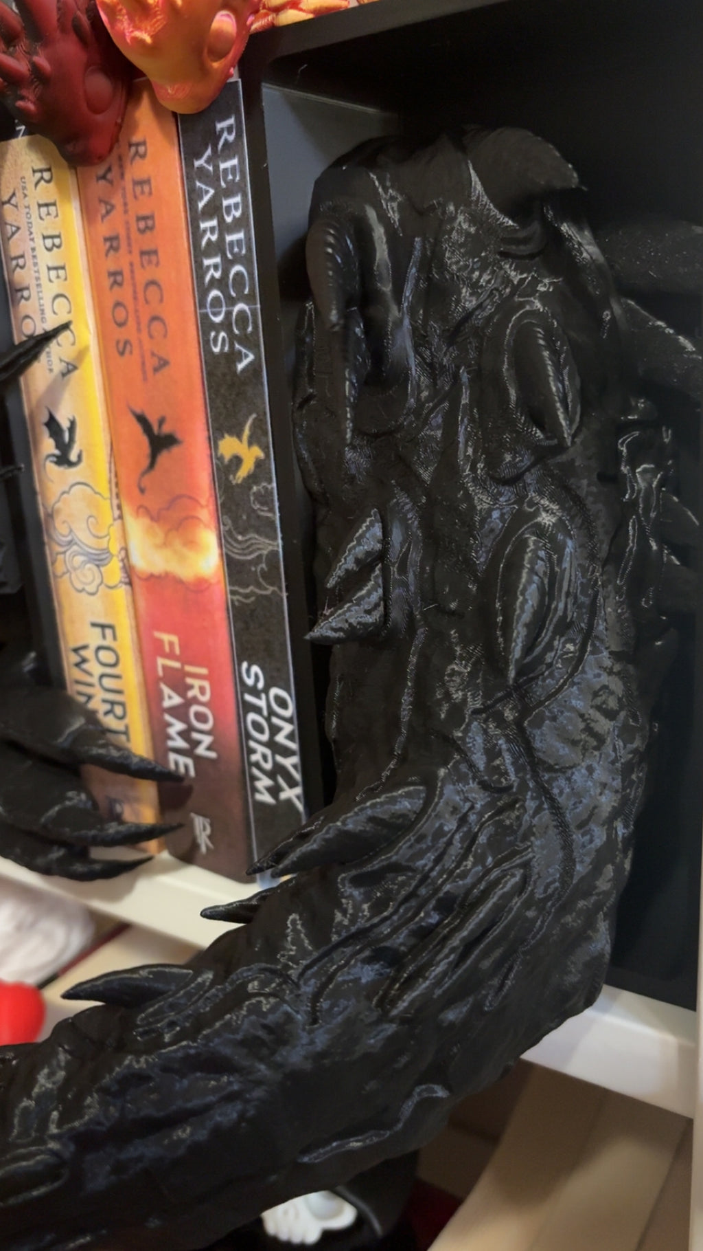 Fourth Wing Inspired Dragon Bookends
