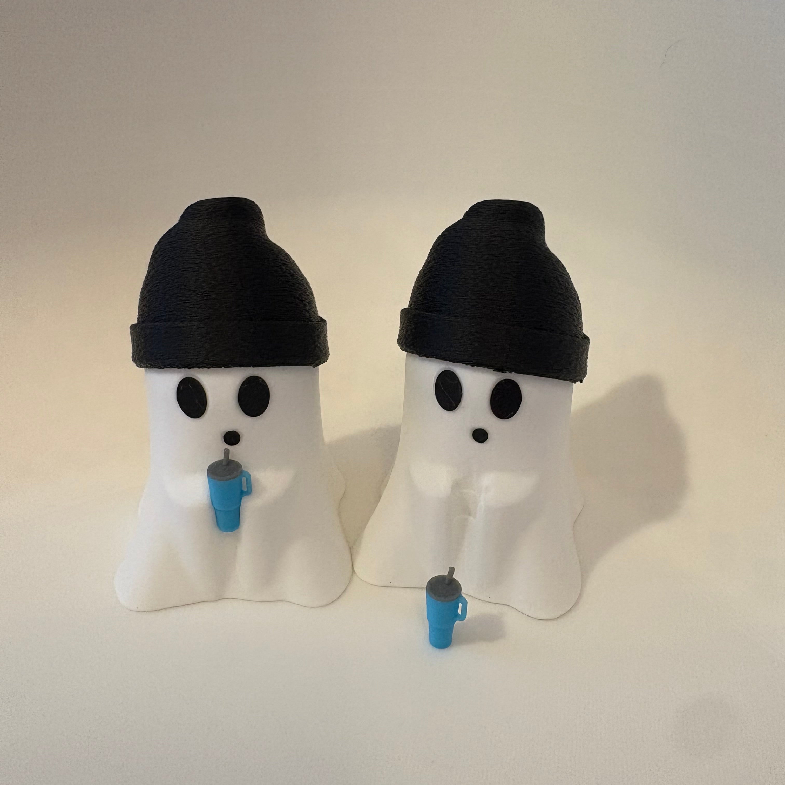3D Printed Bougie Ghost Figurine (Customizable)