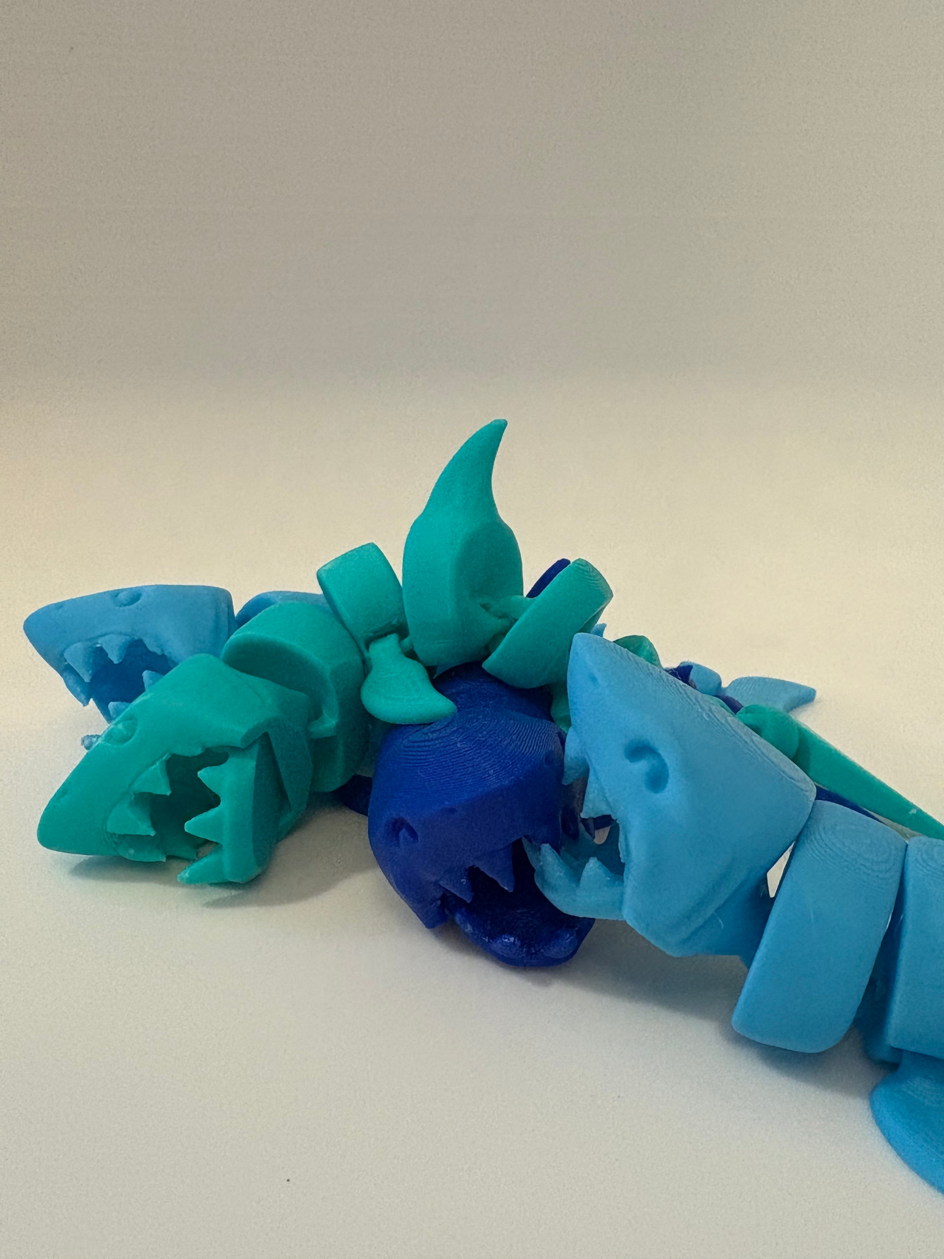 Articulated 3D Printed Shark