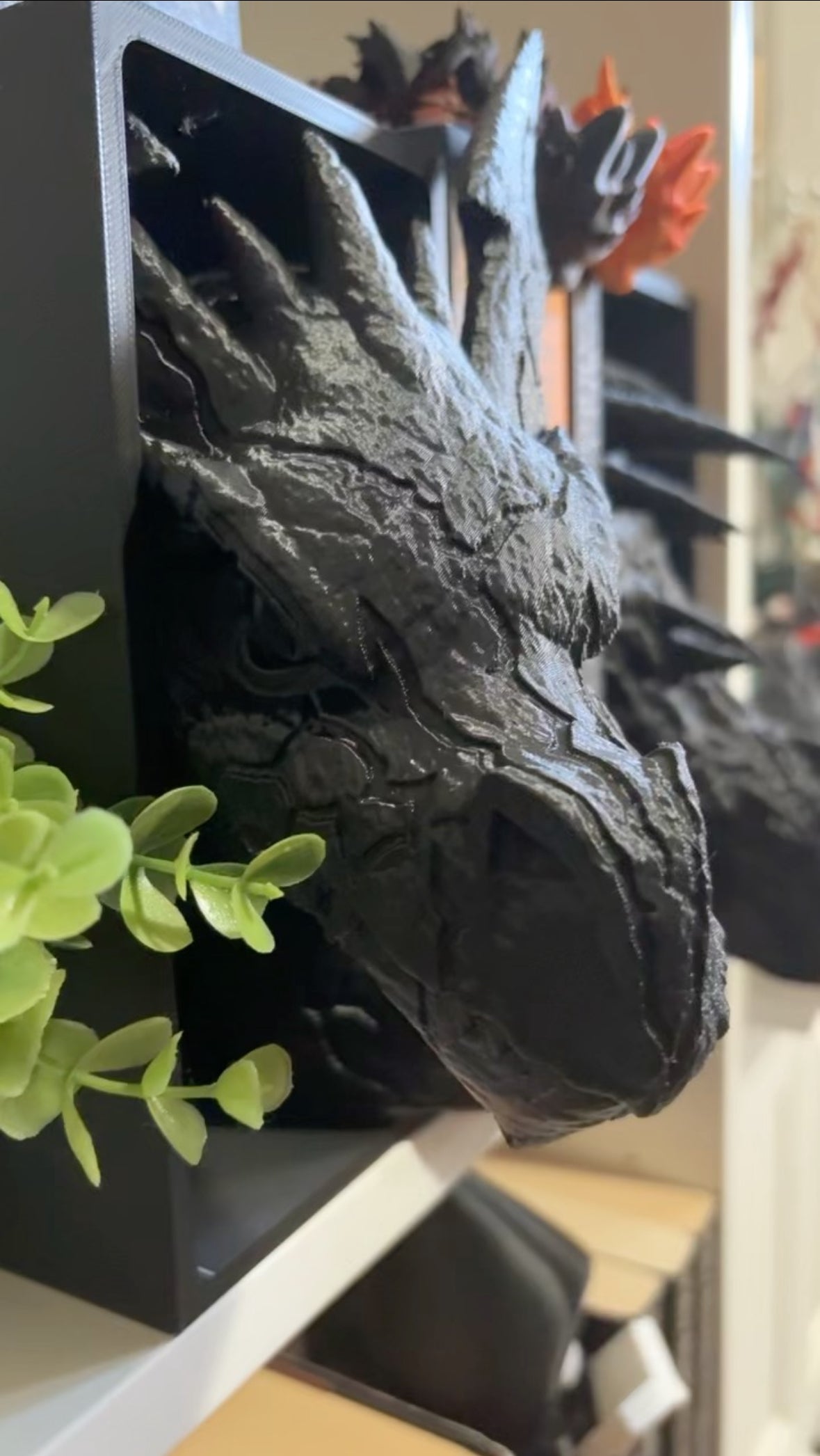 Fourth Wing Inspired Dragon Bookends