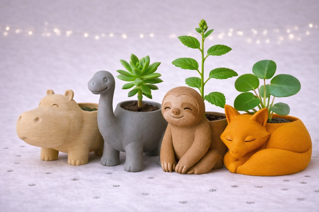 Whimsical Plant/Succulent Holder
