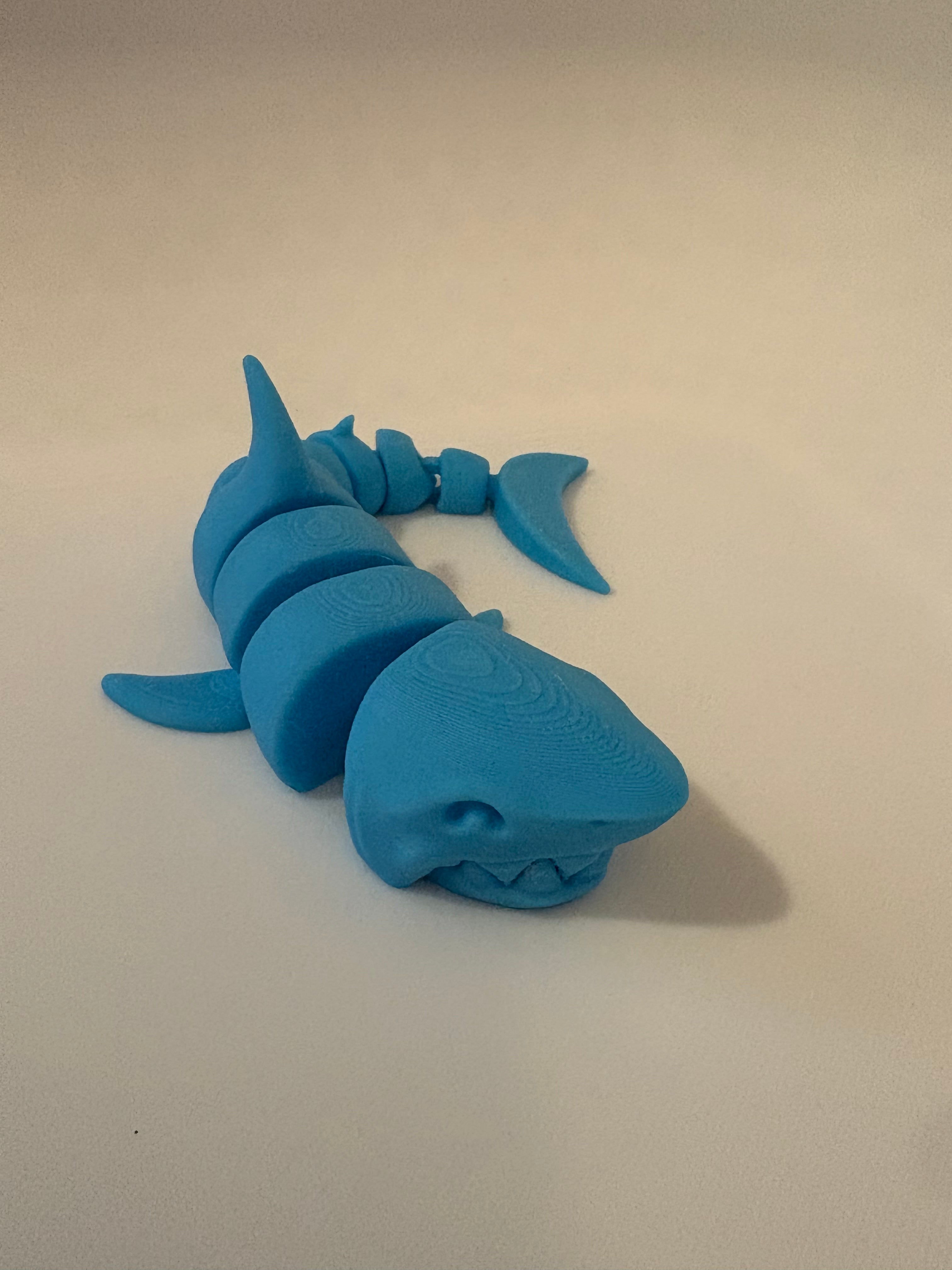 Articulated 3D Printed Shark