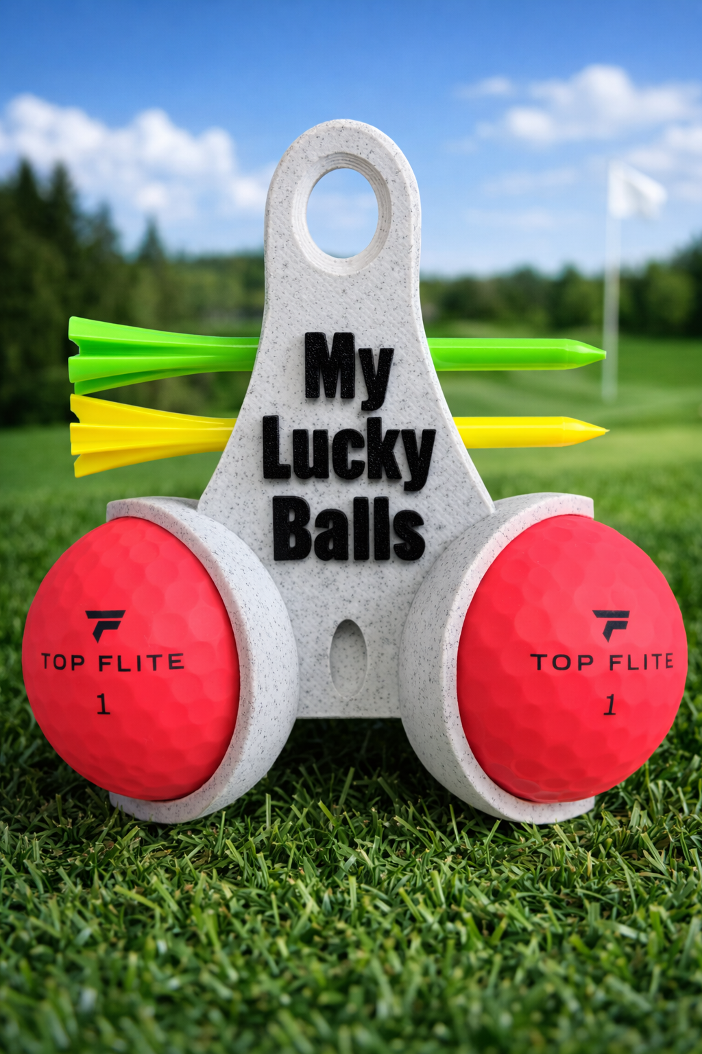 Lucky Balls Golf Ball Holder