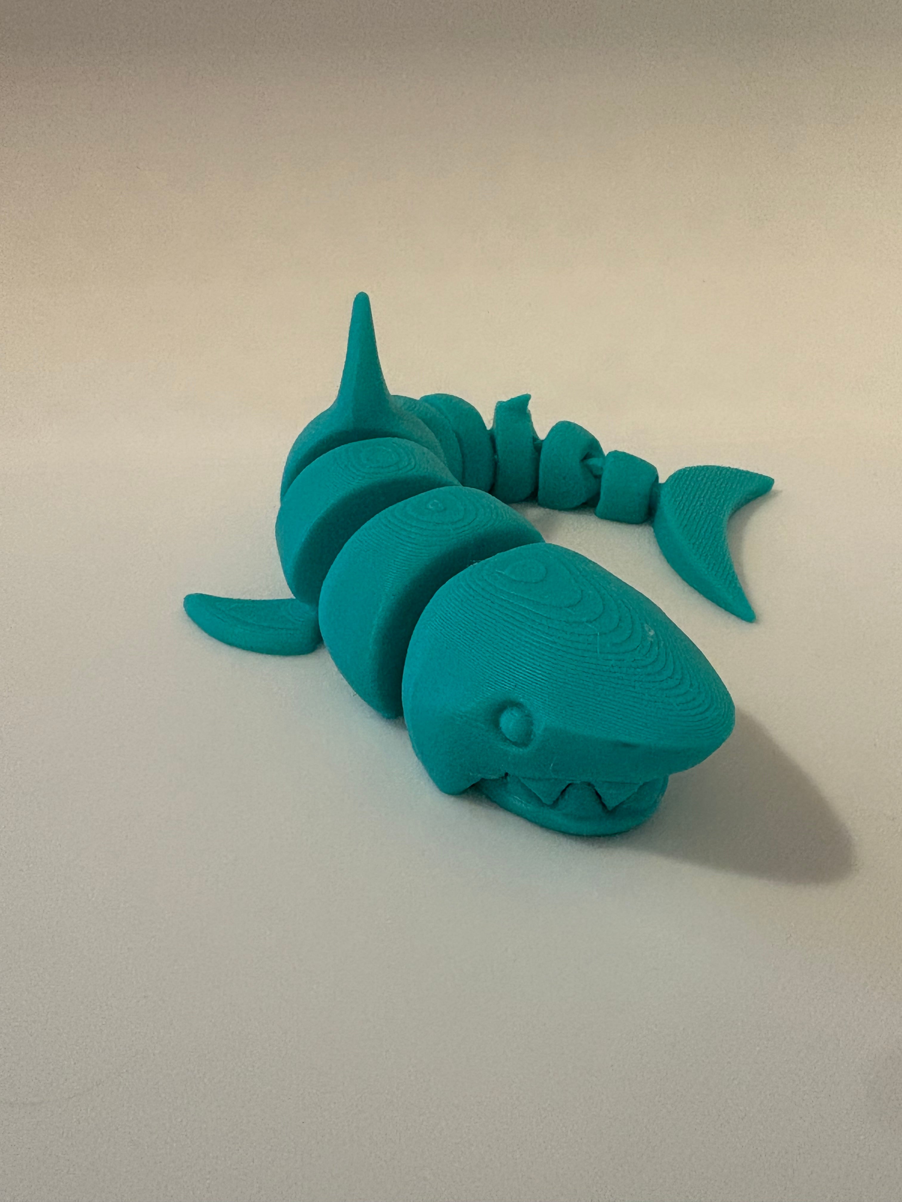 Articulated 3D Printed Shark
