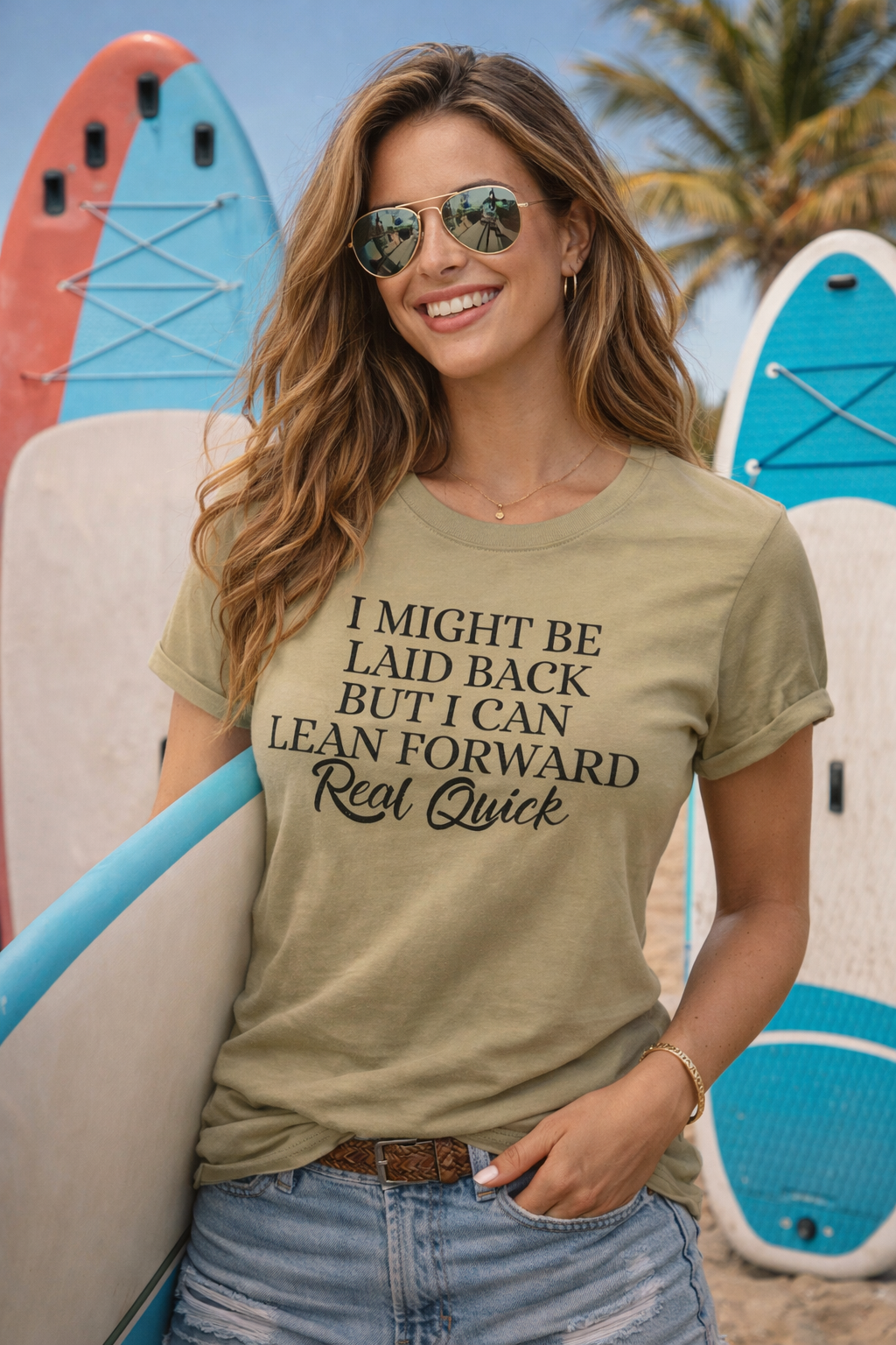 I Might Be Laid Back…