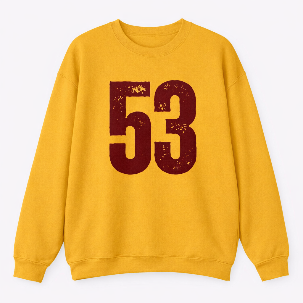 Custom Sports Number & 1/2 & 1/2 Sport-Last Name on back.