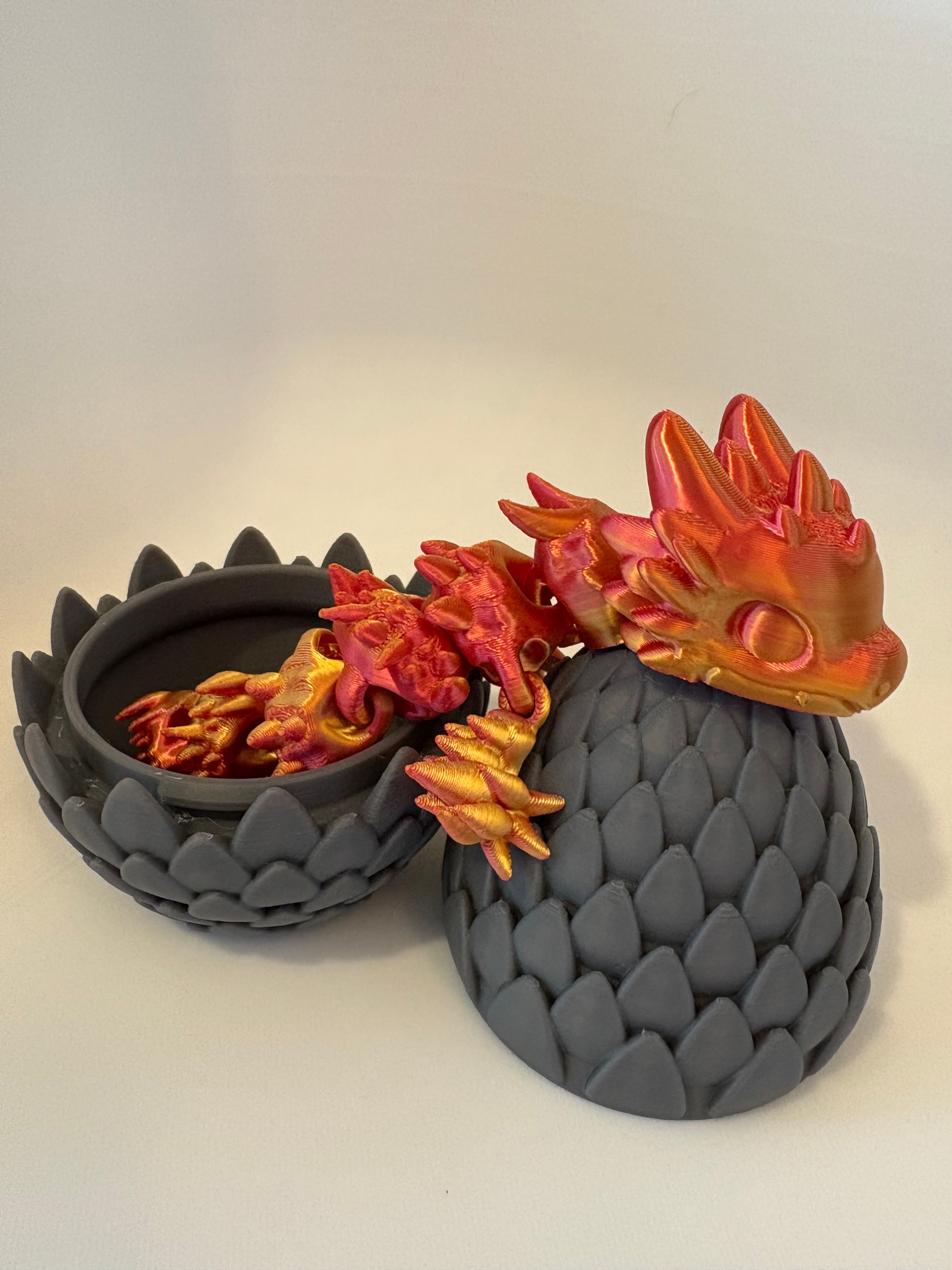 Articulated 3D Printed Dragon
