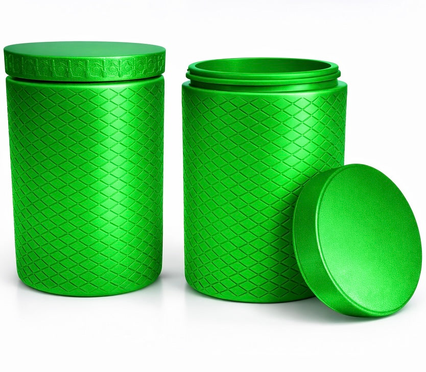 3D Printed Storage (Screw-Top) Container and Lid