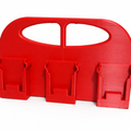 Power Tool Battery Caddy | Holds up to 6 Batteries