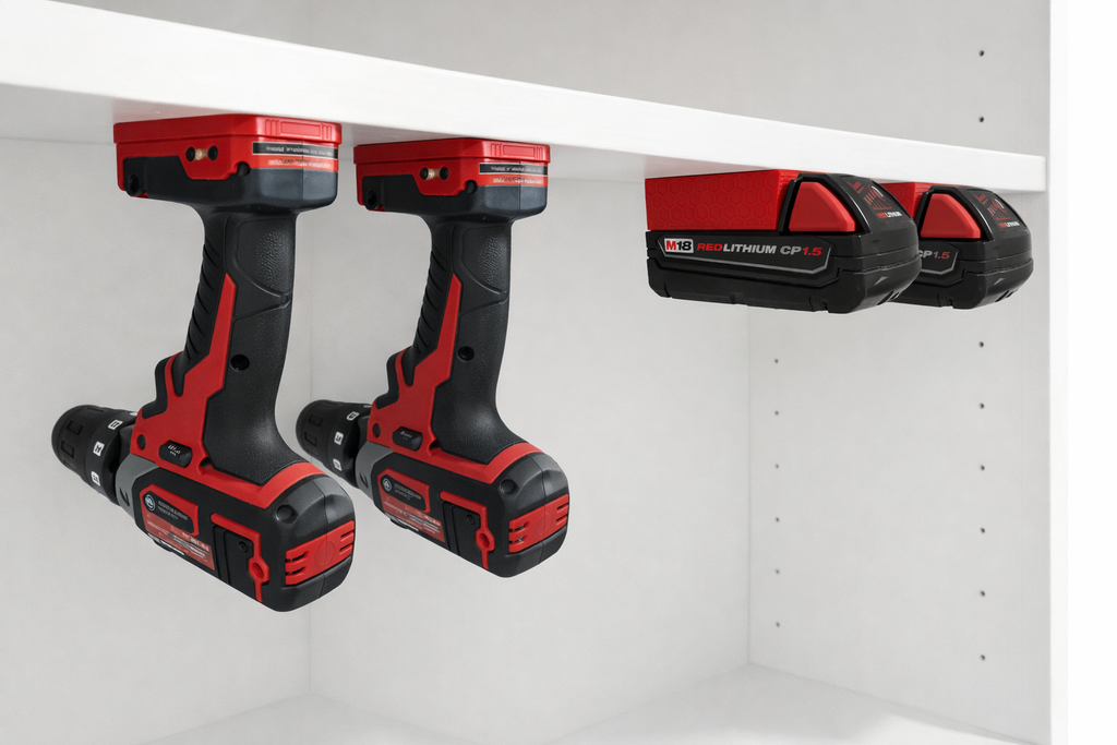 Battery and Power Tool Holder