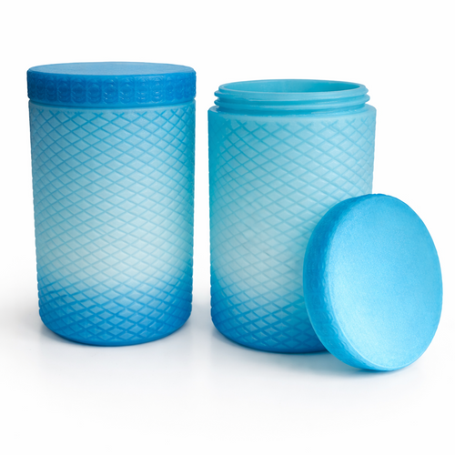 3D Printed Storage (Screw-Top) Container and Lid