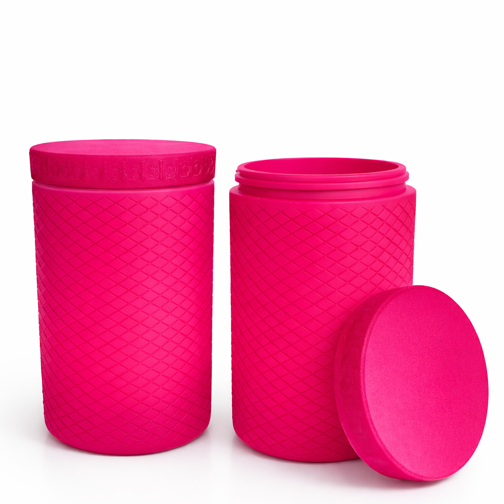 3D Printed Storage (Screw-Top) Container and Lid