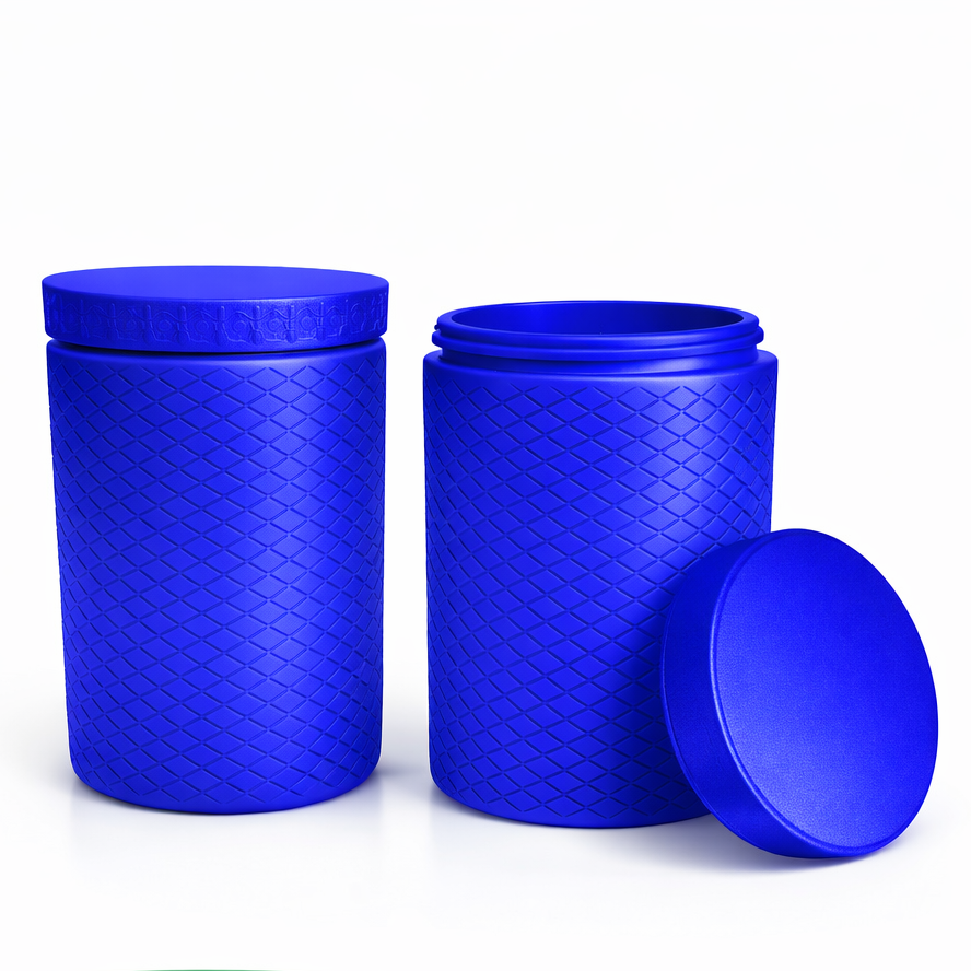 3D Printed Storage (Screw-Top) Container and Lid