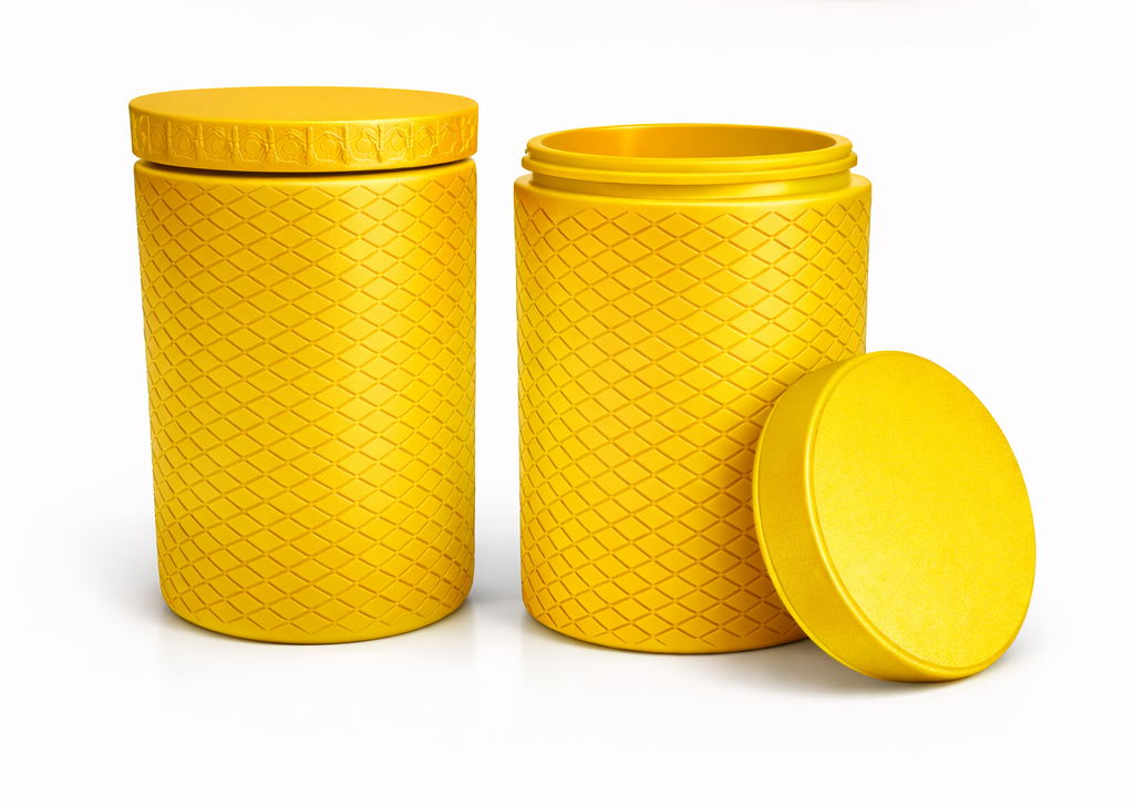 3D Printed Storage (Screw-Top) Container and Lid
