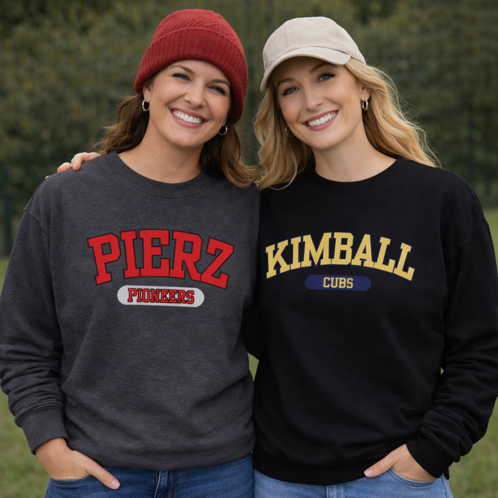 High School Town/Mascot Sweatshirt