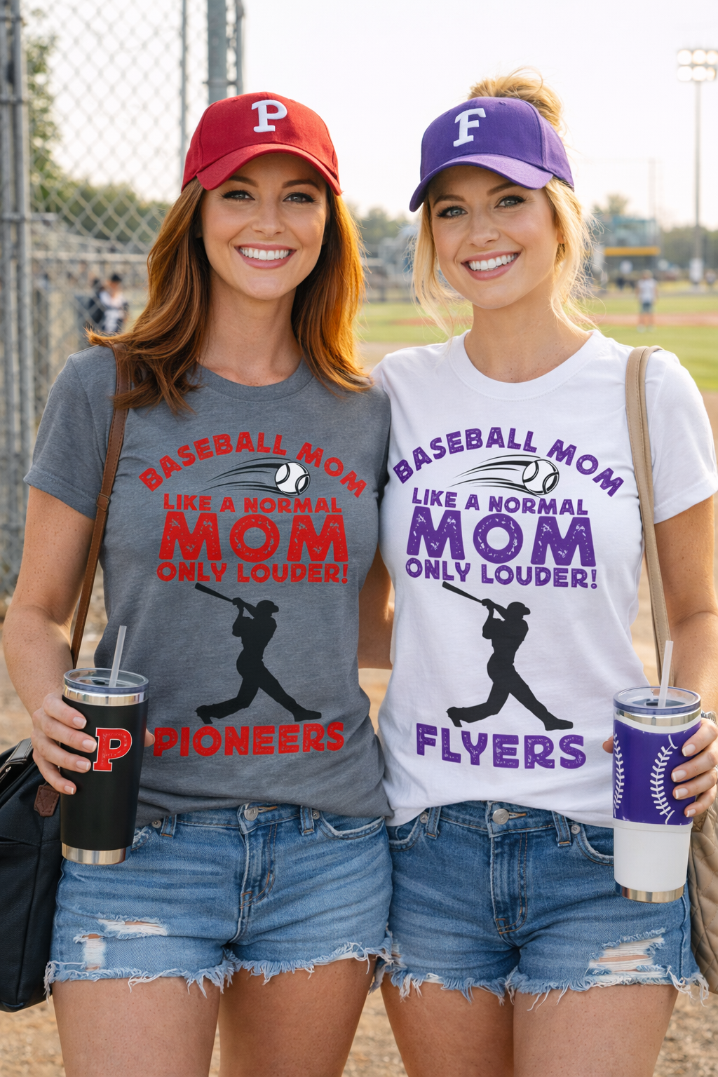 Loud Baseball Mom