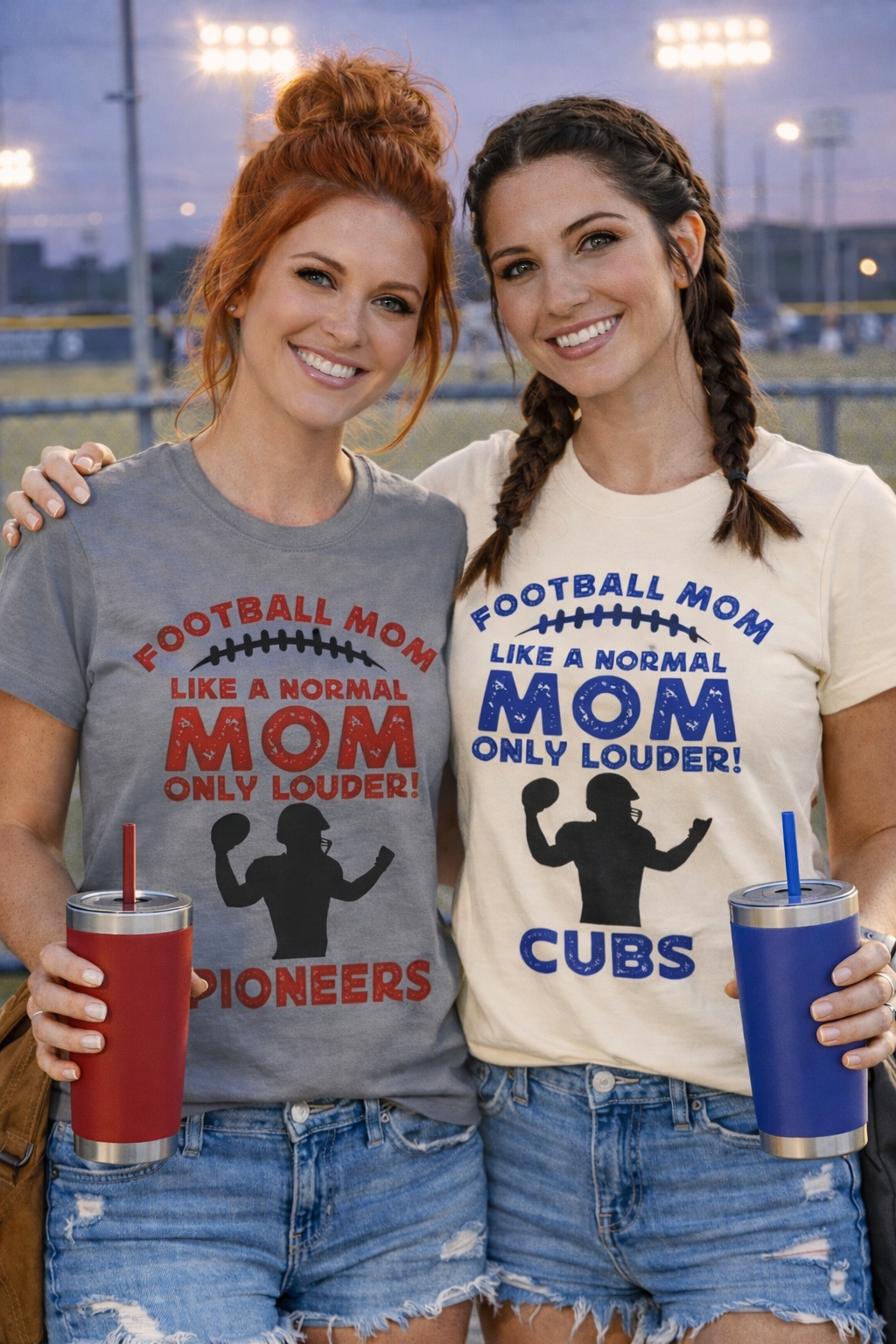 Loud Football Mom