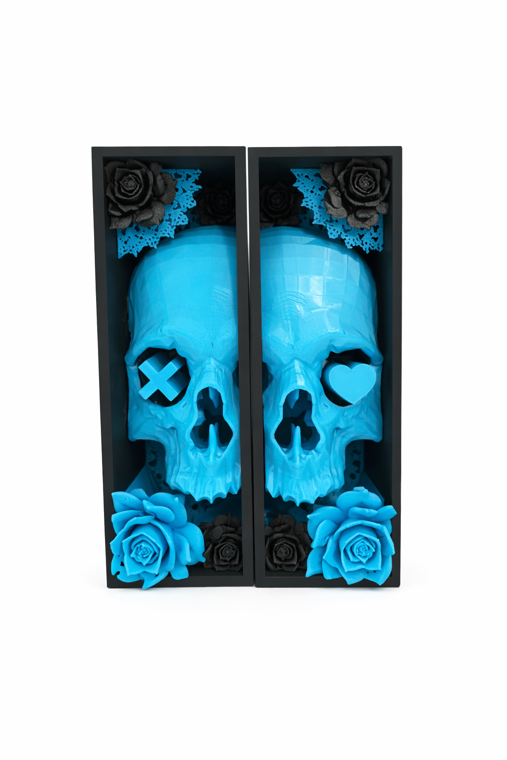 Skull, Flower, & Lace Book Nook