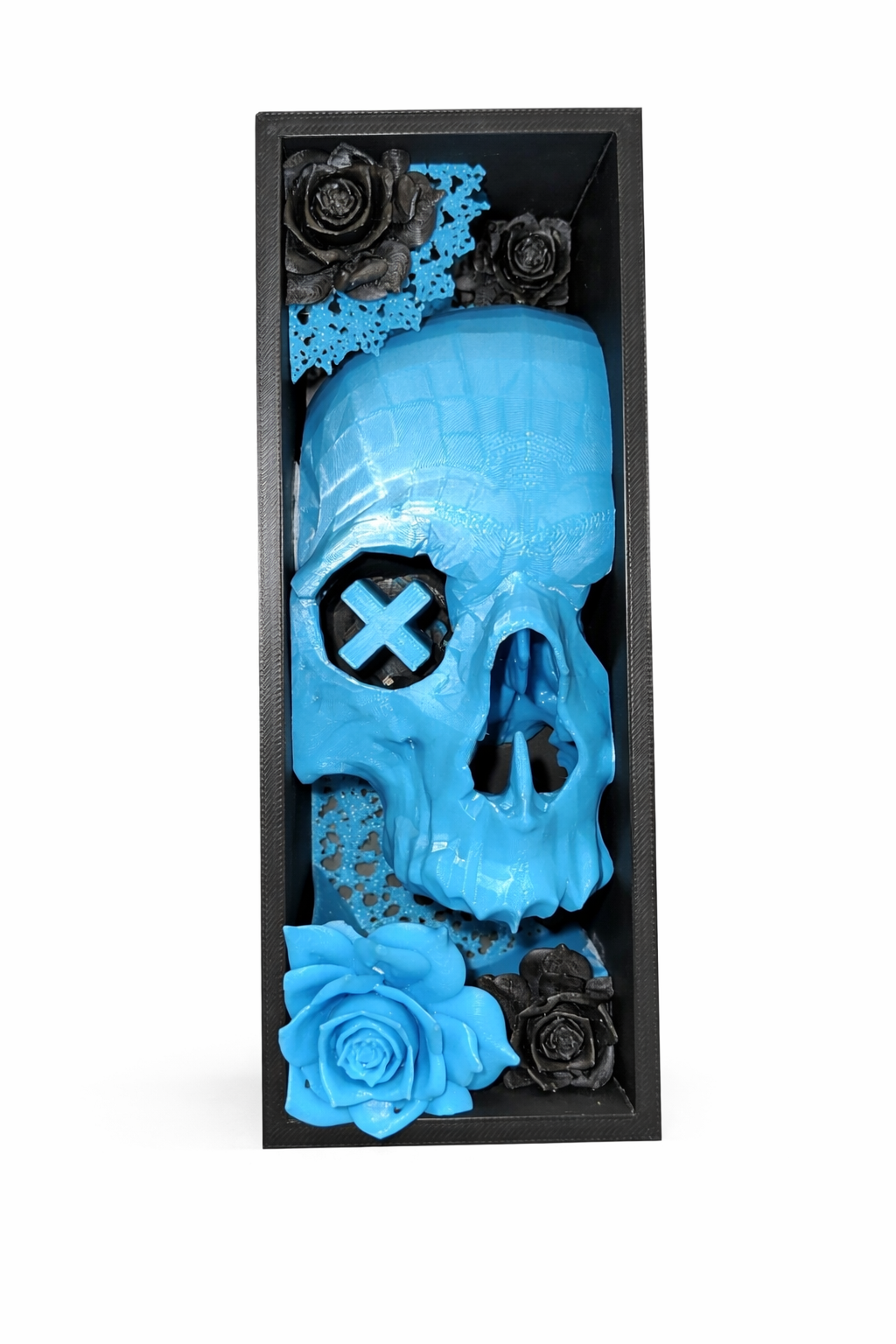 Skull, Flower, & Lace Book Nook
