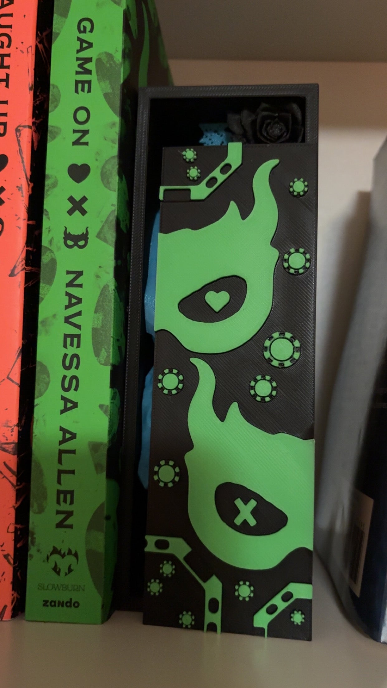 3D Printed Fantasy, Dark Romance, and Mystery Bookmarks