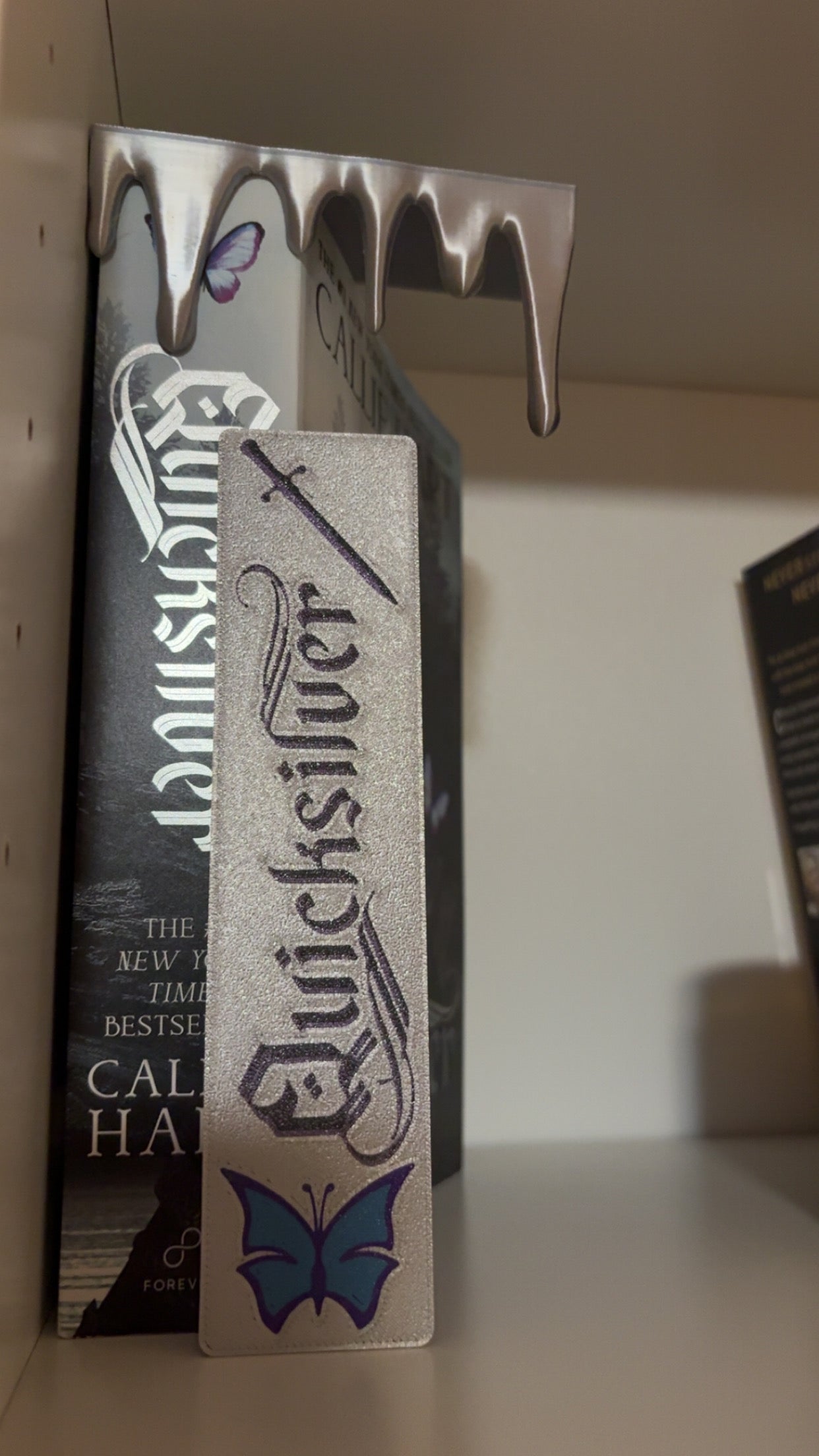 3D Printed Fantasy, Dark Romance, and Mystery Bookmarks