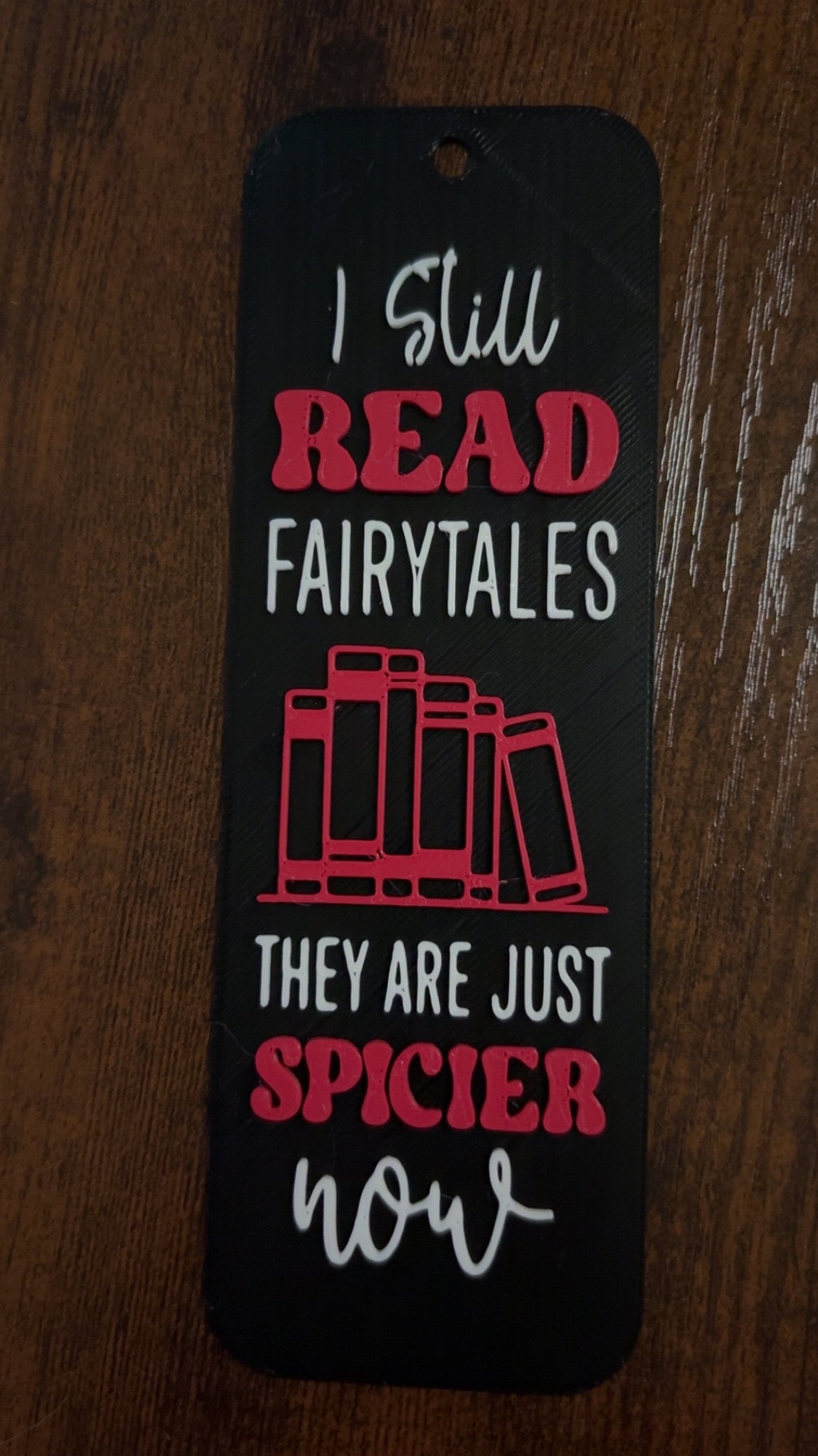 3D Printed Fantasy, Dark Romance, and Mystery Bookmarks