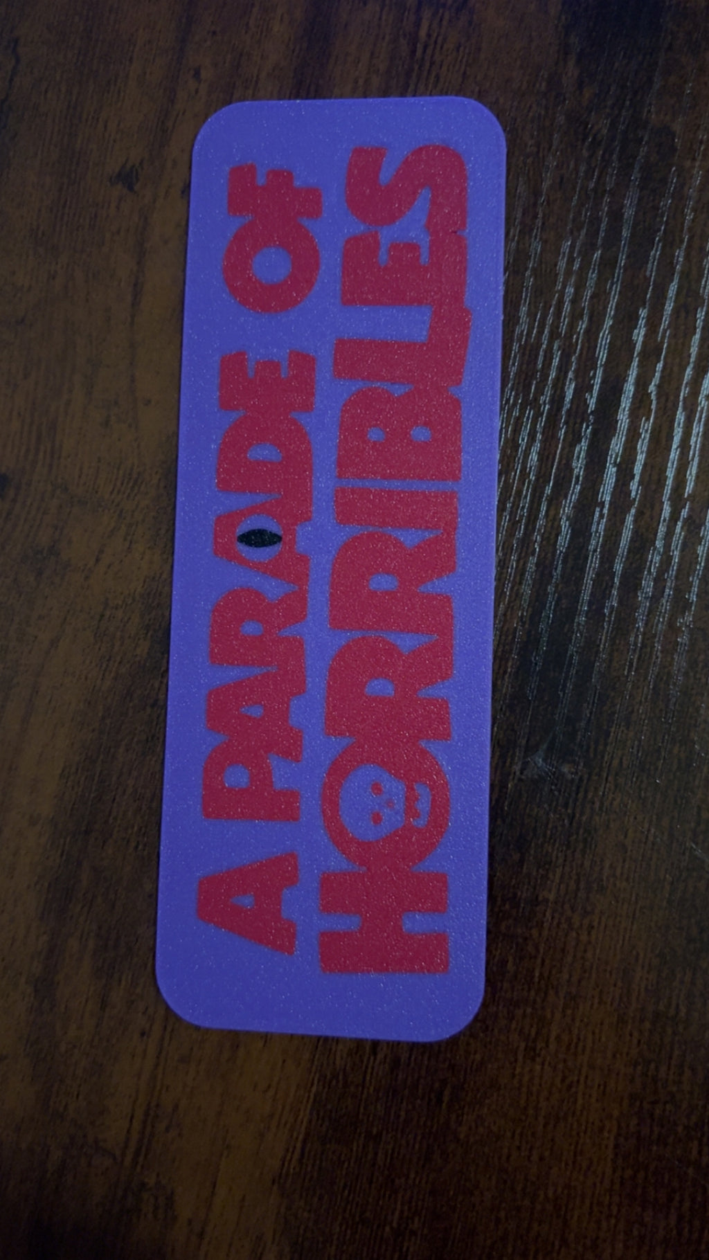 3D Printed Fantasy, Dark Romance, and Mystery Bookmarks